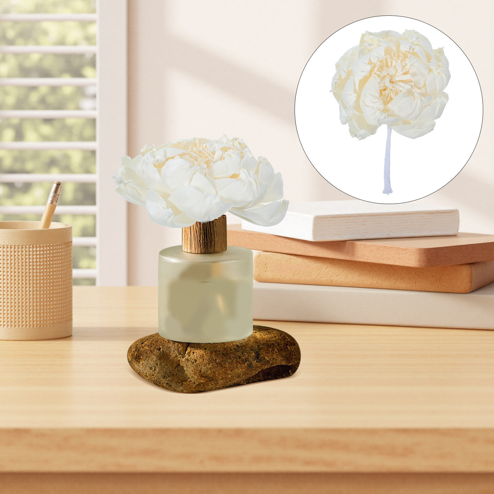 Home Fragrance Diffusers - Dyfuzor zapachowy z głową piwonii 12