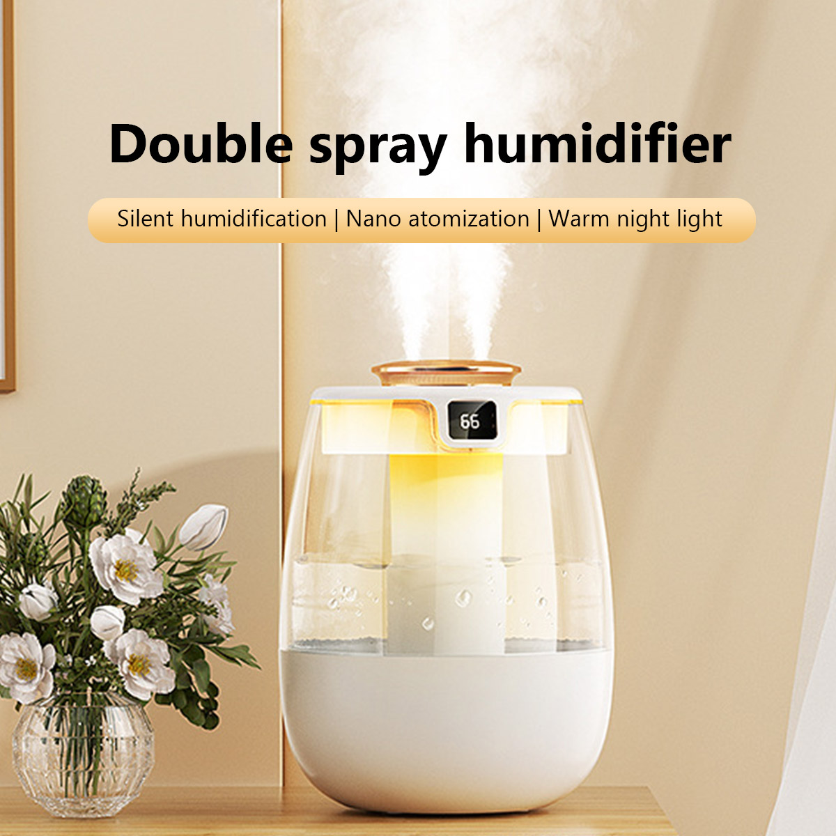 Home Fragrance Room Spray - 1.3L nawilżacz powietrza podwójny port natryskowy
